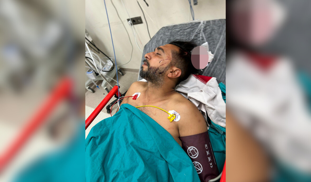 Döner tezgahında hayati tehlike: Yorgun mermi ustayı vurdu