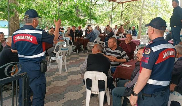Jandarmadan vatandaşlara boğulmalara karşı önleyici bilgilendirme
