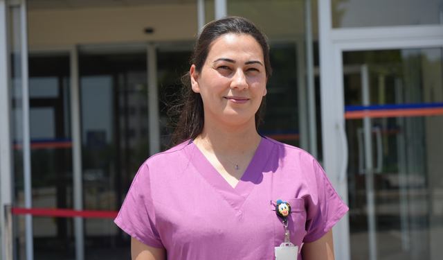 Kahraman hemşire Ezgi yangını anlattı: Saniyelerle yarıştık