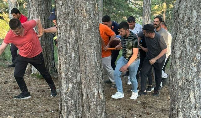 Kekik toplarken uçuruma yuvarlandı: 57 yaşındaki kadın yaralandı