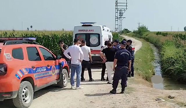 Tarsus’ta kayıp yaşlı adam sulama kanalında ölü bulundu