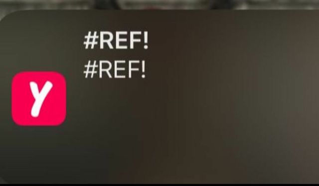 Yemeksepeti #REF! Hatası Anlamı, Hacklendi mi, Çöktü mü, Neden Erişim Sorunu Var?