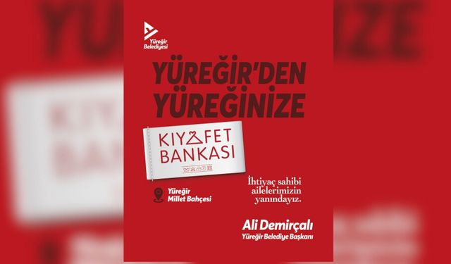 Yüreğir Belediyesi'nden kıyafet bankası