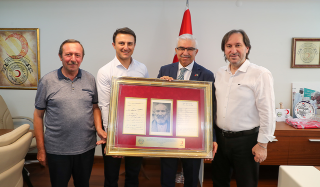 Dededen toruna uzanan vefa: 1919 tarihli mektup Kızılay’da ortaya çıktı