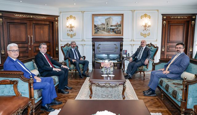 15 Temmuz Konferansı kapsamında Vali Köşger’e ziyaret