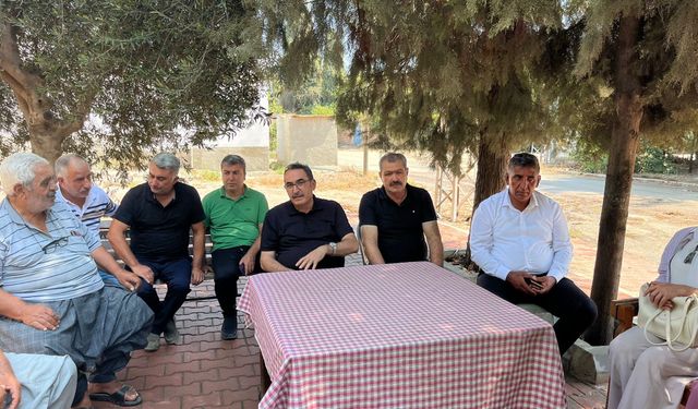 AK Parti’li Doğru Karataş’ta vatandaşlarla buluştu: “En büyük gücümüz milletimiz”