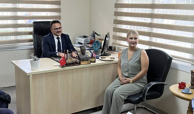 Çukurova Kaymakamı Hakan Alkan’dan Toros Mahallesi Muhtarlığına ziyaret