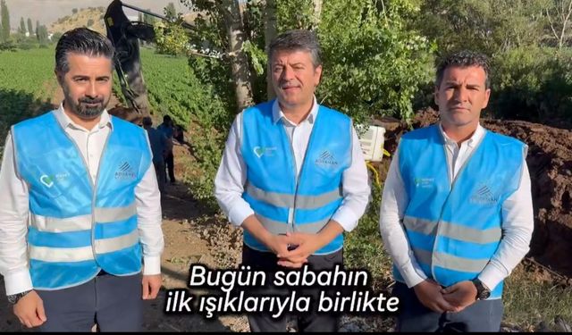 Göreve Döner Dönmez Sahada: Tutdere’den Adıyaman’da  Su Mesaisi