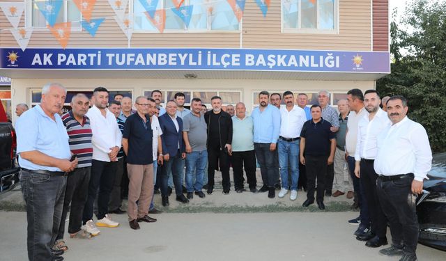 Tamer Dağlı Tufanbeyli’de: “Gönül Bağımızı Güçlendiriyoruz”