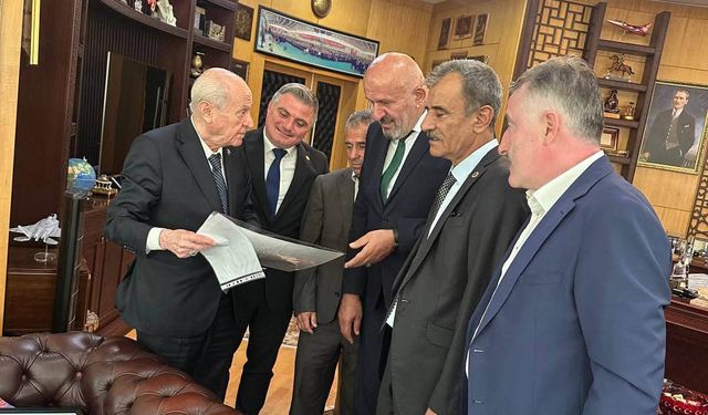 Türkiye Muhtarlar Konfederasyonu’ndan Bahçeli’ye Ziyaret: “Devletimizin Yanındayız”