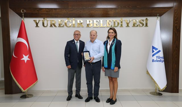 Ali Demirçalı, Rotary Kulübü temsilcilerini ağırladı