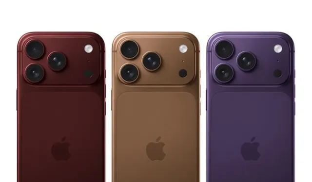 iPhone 18 Pro yeni renkleri belli oldu
