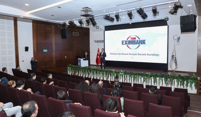 AOSB’de ihracat atağı: Finansal risklere karşı yol haritası çizildi