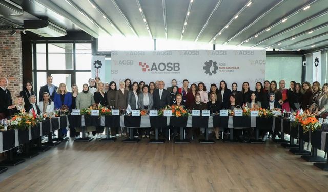 AOSB’de kadın liderliğinin dönüşümü konuşuldu
