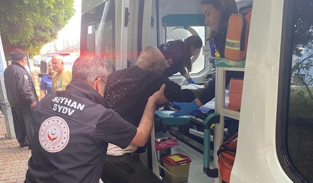 Adana’da sokakta yaşayan 72 yaşındaki adam tedavi altına alındı