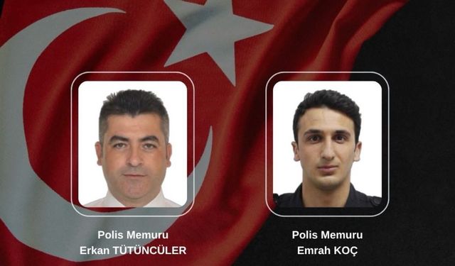 Silahlı kavgaya müdahale eden 2 polis şehit oldu