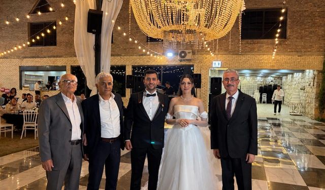 Ali Bedrettin Karataş düğün merasimine katıldı