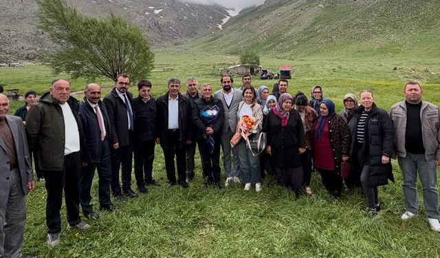 Başkan Aktürk, Kurubel Yayla Şenlikleri'nde vatandaşlarla buluştu