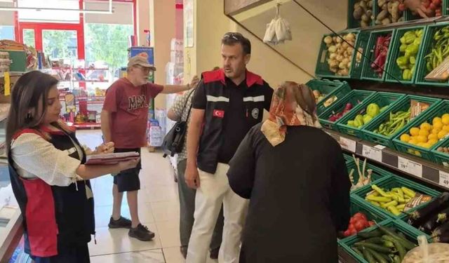 Kozan’da TUFİS kapsamında market ve hal denetimi