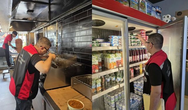 Kozan'da gıda kontrolleri sürüyor