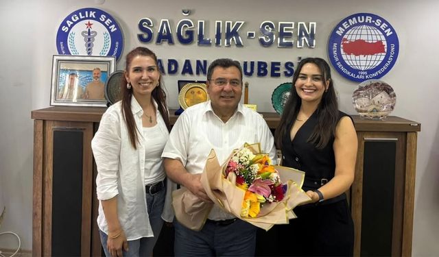 Sağlık-Sen Adana Kadın Kolları Başkanlığı'nda görev değişimi