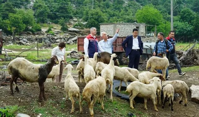 Torosların eteklerinde üreticiyle buluştular