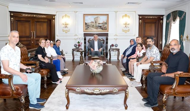 Vali Yavuz, Şehit yakınları ve Gazileri Valilikte ağırladı
