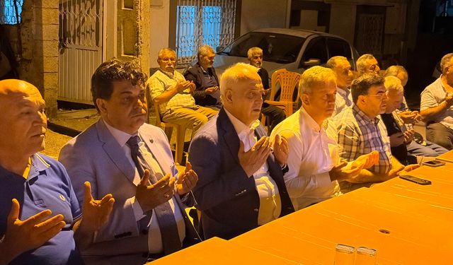 Yusuf Kanlı’dan Gençlik ve Spor İl Müdürü Loğoğlu’na taziye ziyareti