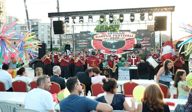 3. Ceyhan Karpuz Festivali binlerce kişiyi buluşturdu