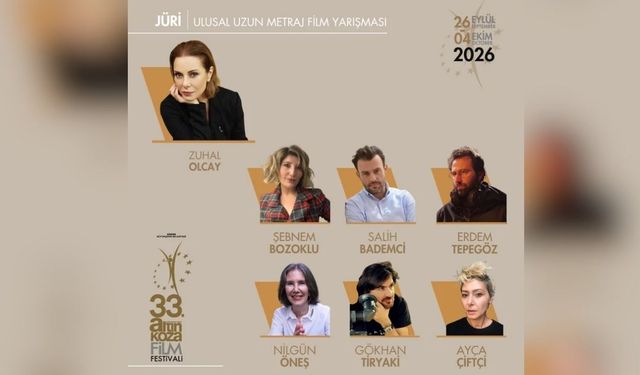 33. Altın Koza Film Festivali'nin ulusal yarışma jürisi belli oldu