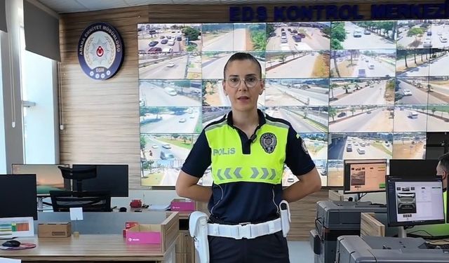 Adana'da elektronik trafik denetimleri kesintisiz devam ediyor