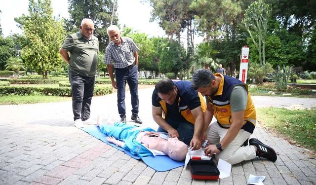 Adana'da hayat kurtaracak cihazlar hizmete girdi! 4 noktaya yerleştirildi