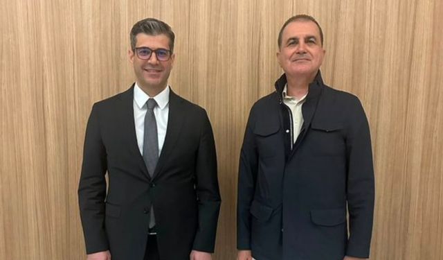 AK Parti Adana İl Başkanı Özkan, Ömer Çelik'i ziyaret etti