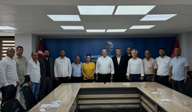 CHP Adana İl Başkanı Orhan Bayram’dan muhtarlara teşekkür