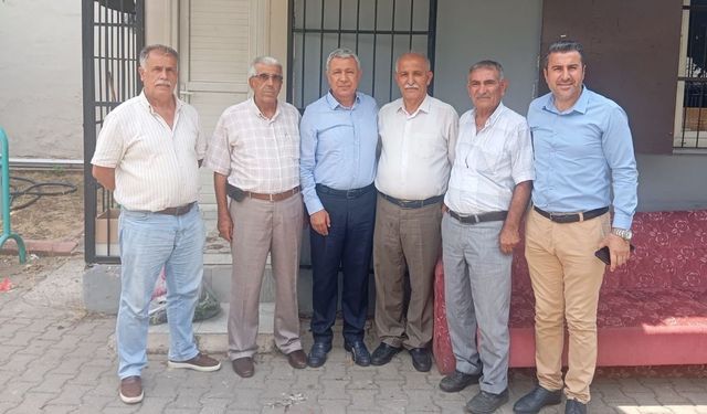 CHP'li Orhan Sümer'den Yüreğir'de mahalle ziyareti