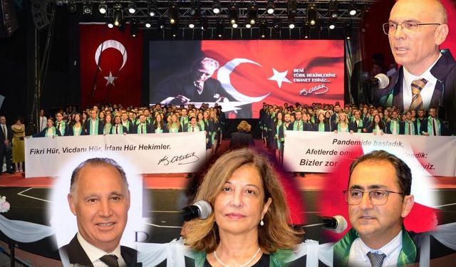 ÇÜ Tıp Fakültesi'nde 257 genç hekim Hipokrat Yemini etti