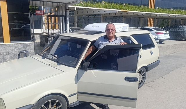 Kavurucu sıcağa ilginç çözüm! 1988 model Kartal'a otobüs kliması taktırdı