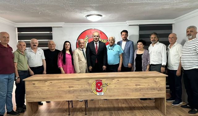 MHP Adana İl Başkanı Yıldırım ÇGC'de gazetecilerle buluştu