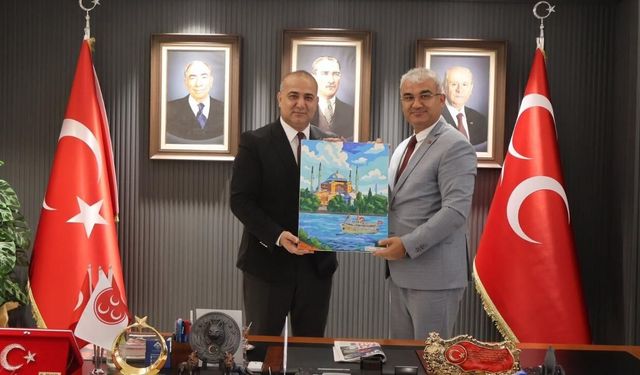 MHP Adana’ya Aile ve Sosyal Hizmetler İl Müdürü Gökboğa'dan ziyaret