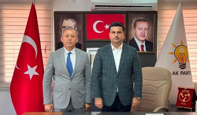 Mustafa Loğoğlu'ndan AK Parti Kozan İlçe Başkanlığı'na ziyaret