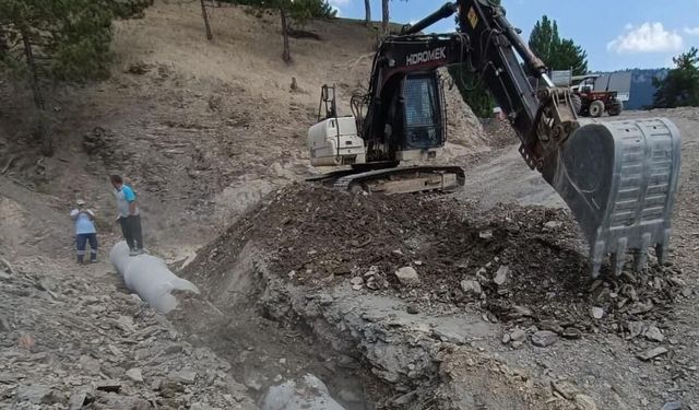 Saimbeyli'de Gökmenler ve Cumhurlu mahallelerinde altyapı güçlendirildi