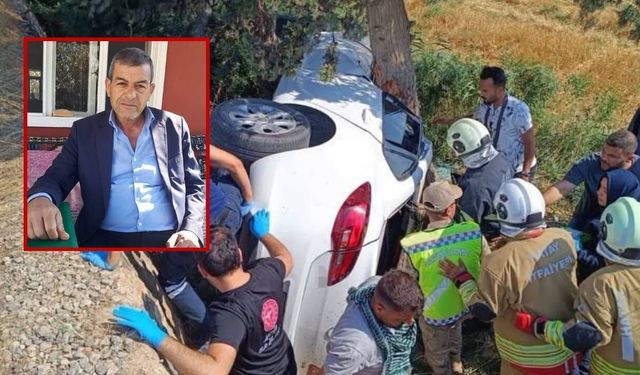 Şarampole uçan otomobilin sürücüsünden acı haber