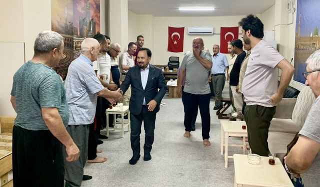 Sarıçam'da sabah namazı sonrası gönül sofrası kuruldu
