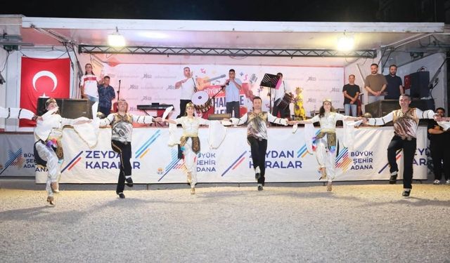 Sarıçam'da Sanat ve Müzik dolu mahalle şenliği