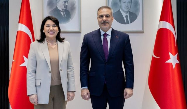 Sunay Karamık'tan Bakan Fidan'a dış politika ziyareti