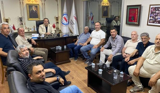 TASKK Genel Başkanı Şener Aydın'dan Adana ASKF'ye ziyaret