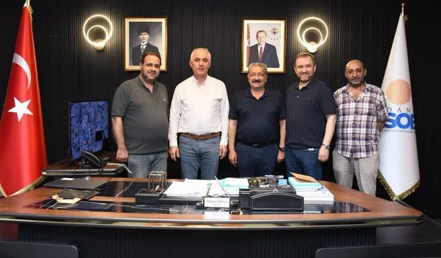 Tesbihçiler Federasyonu'ndan Niyazi Göger'e ziyaret