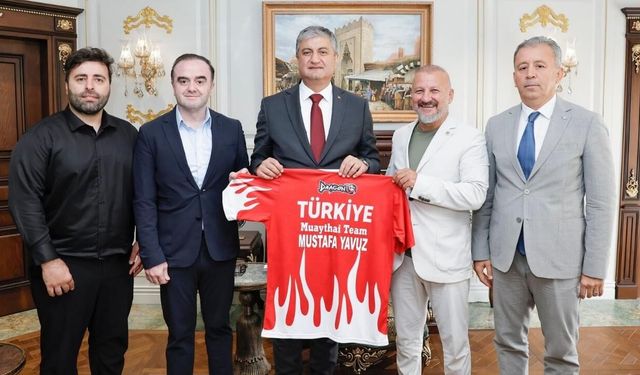 Vali Mustafa Yavuz, Muay Thai heyetini ağırladı