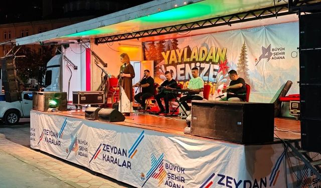 Adana Büyükşehir'den Yumurtalık'ta yaz şöleni