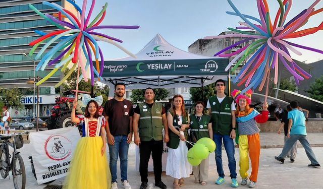 Yeşilay Ceyhan’da sahadaydı: Karpuz Festivali’nde sağlıklı yaşam rüzgarı